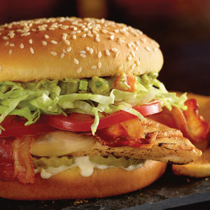 California Chicken Sandwich Close-Up