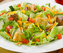Side Salad Close-Up