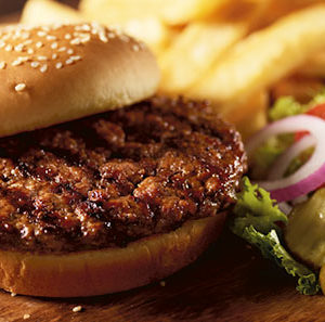 Keep It Simple® Burger Close-Up